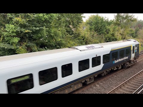 Class 444 Desiro & 66 Crossover | 444012 + 444011 & 66571 | SWR & Freightliner