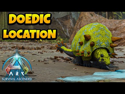 How to Find Doedicurus in ARK Ascended - The Island