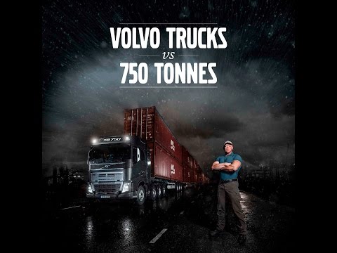 Volvo Trucks vs 750 Tonnes (full video - norsk)