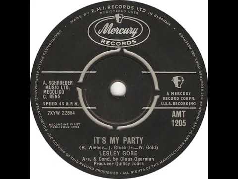 UK New Entry 1963 (118) Lesley Gore - It's My Party