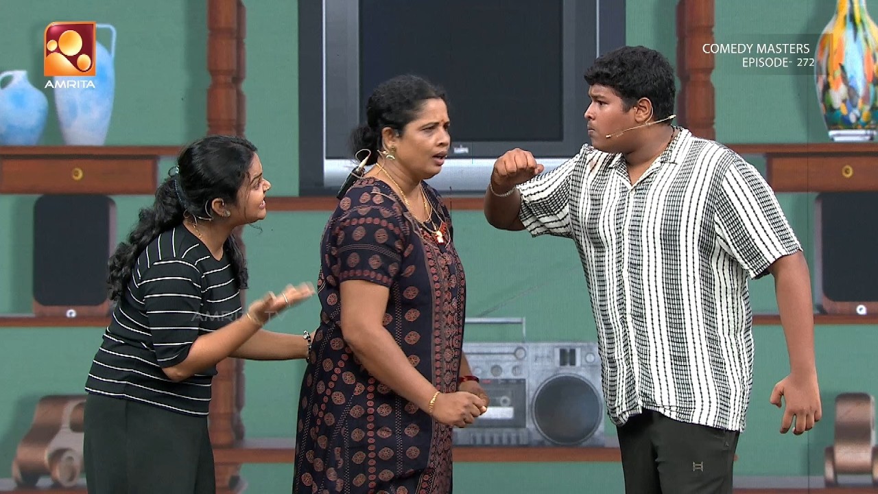 കൗണ്ടർ പോരിൽ അമ്മയും മക്കളും  | Comedy Masters | Epi 272 | Mon–Wed @ 9 PM | Amrita TV