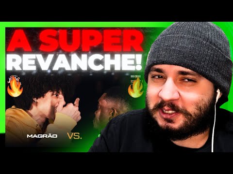 (REVANCHE!! 🔥🔥😱) MAGRÃO (SP) X GINE - 1ª FASE - BATALHA DO COLISEU | REACT BAUEB