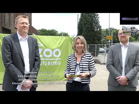 Zoo Duisburg Planungen der Zooterrassen schreiten voran Christian Schreiner+Astrid Stewin