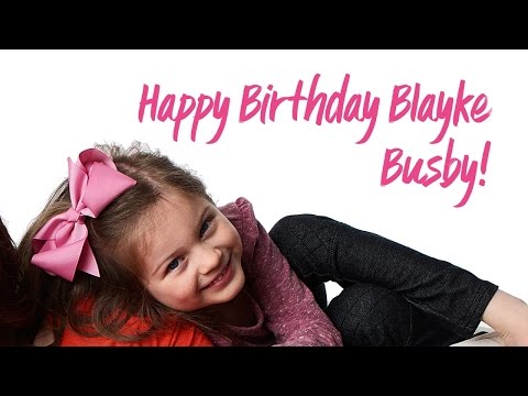 Happy Birthday To The Best Big Sister Around! Blayke Busby Turns 6! | OutDaughtered