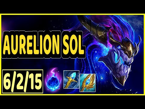 AURELION SOL VS KASSADIN - 6/2/15 KDA MID GAMEPLAY