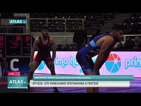 «ΧΡΥΣΟΣ» ΣΤΟ ΠΑΝΕΛΛΗΝΙΟ ΠΡΩΤΑΘΛΗΜΑ Ο ΓΚΟΤΣΗΣ