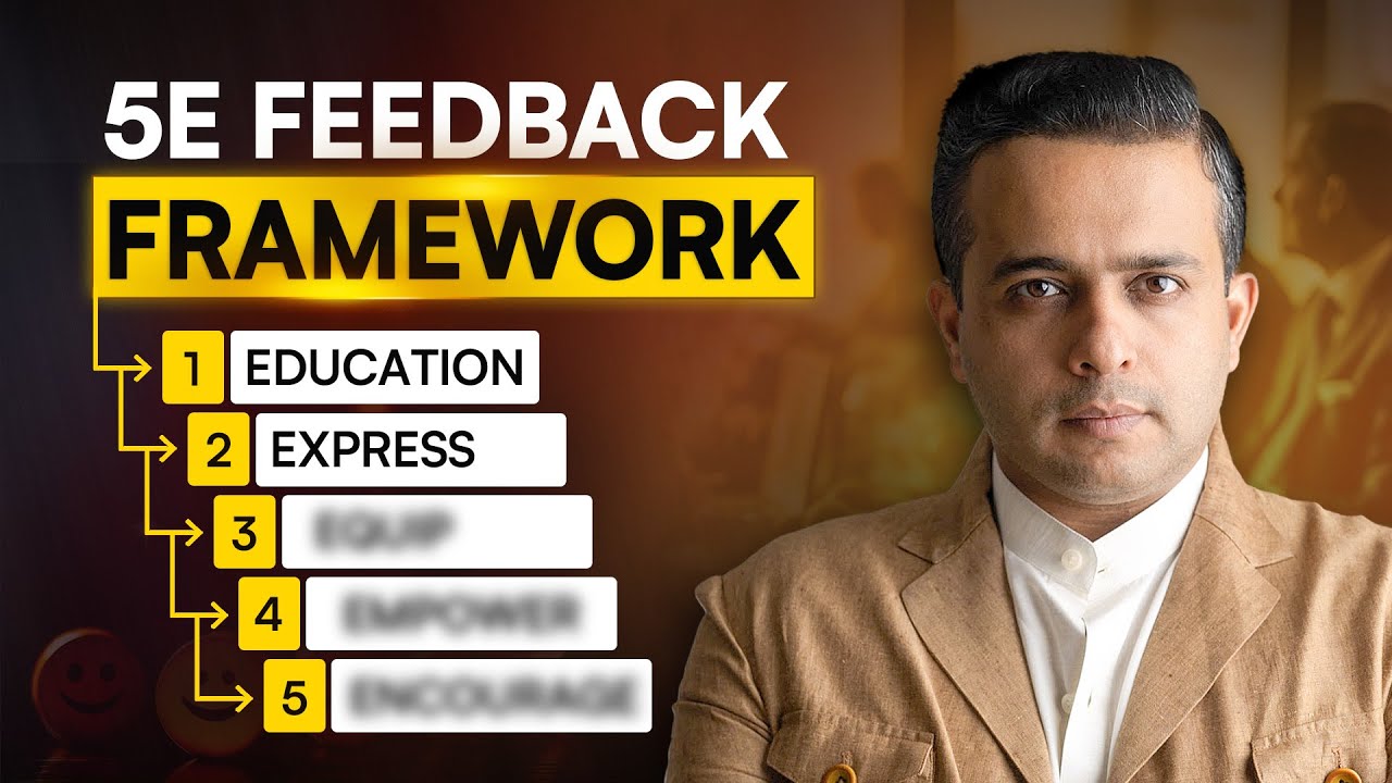 Give Critical FEEDBACK Without Employees HATING YOU!⏐ Powerful 5 'E' Feedback Framework