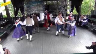 preview picture of video 'Folk dance - Schwedenpolka på Postbacken i Borgå / Porvoo 13.07.2013'
