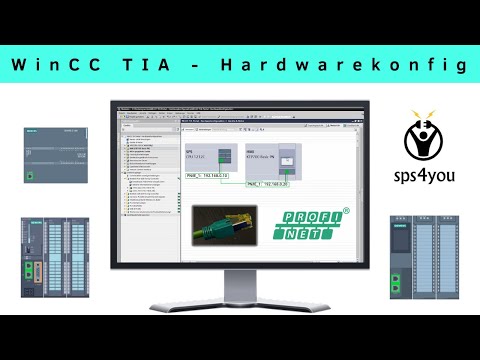 Visualisierung mit WinCC TIA Portal - Hardwarekonfiguration - SPS programmieren - Kurs (Kapitel 6)