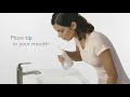 How to Use the Cordless Pearl Water Flosser