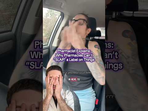 Why pharmacies can’t just slap a label on your meds #retailpharmacy #retailproblems #pharmacy