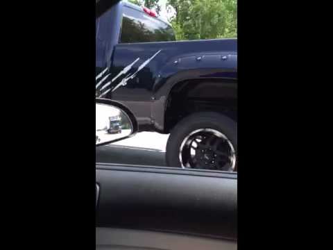 Lenny copper sees mud digger truck on interstate