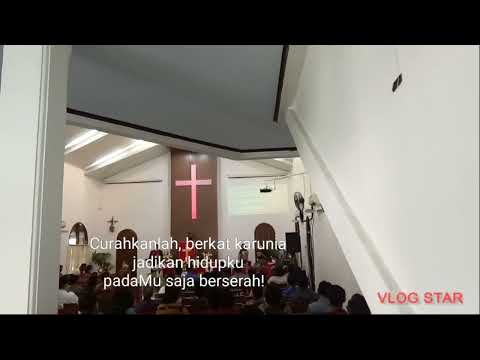 KJ 233 "Roh Kudus Turunlah", Prosesi Unduh2 Ibadah Pentakosta Gksbs Tgkarang, 05 Juni 2022