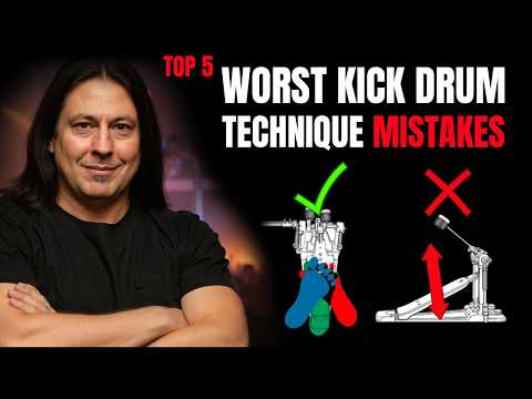 5 Kick Drum Mistakes Killing Your Speed & Power (feat. Mike Mangini)