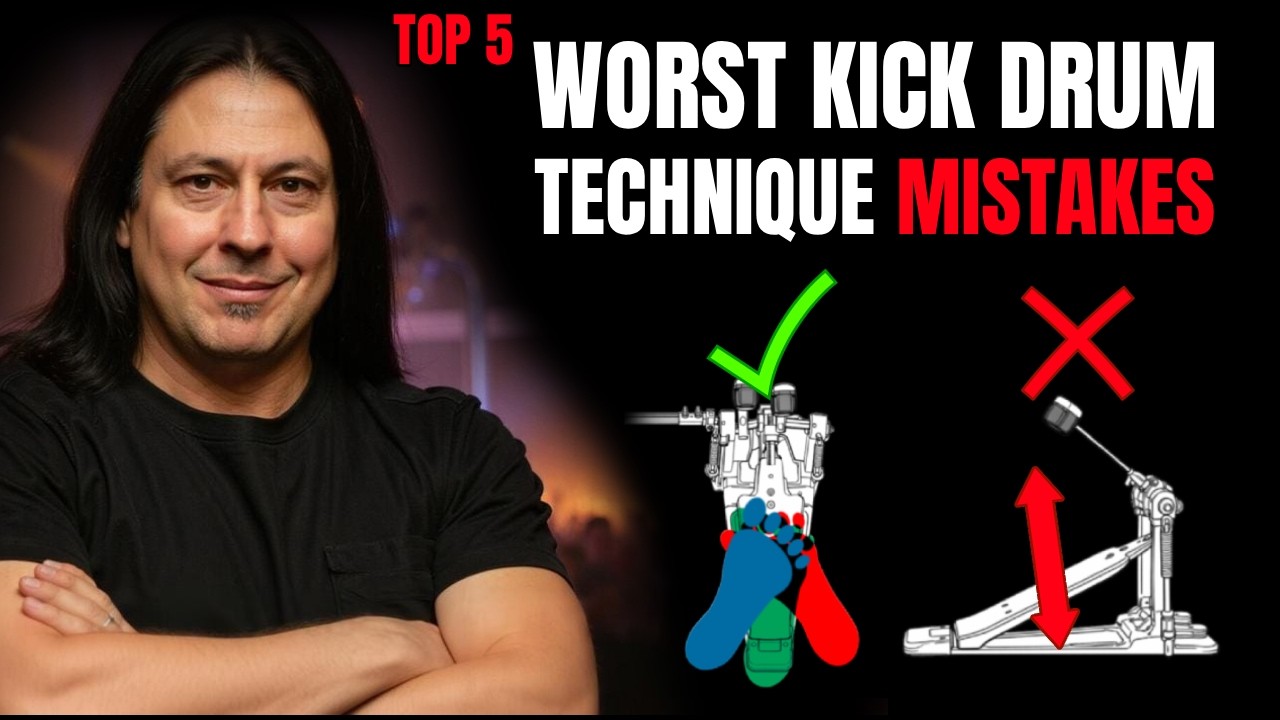 5 Kick Drum Mistakes Killing Your Speed & Power (feat. Mike Mangini)