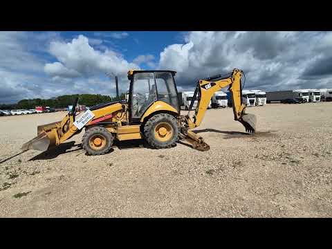 Caterpillar 416 E, excavator loader