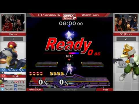 CFL Smackdown 116 Melee - Gahtzu (Falcon) vs SS Colbol (Fox) - Winners Finals