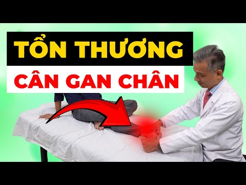 Đau Nhói Cân Gan Chân Không Thể Đi Lại? Bác Sĩ Chỉ Cách Xử Lý Đúng
