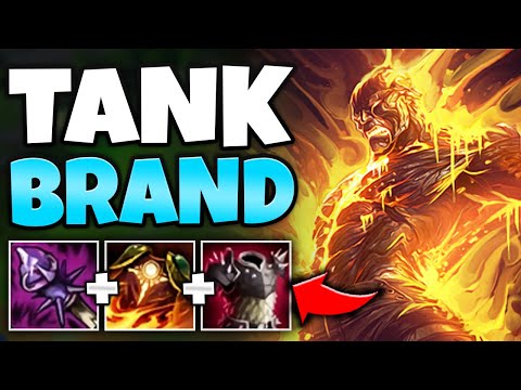 FRONT LINE AS A MAGE?! TANK BRAND CAN MELT EVERYONE AND NEVER DIE - League of Legends