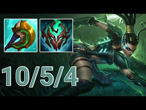 Nidalee Top VS Ornn | KR Master Patch 13.9