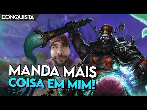 MANDA MAIS COISA EM MIM! ZHONG KUI MID - Master Ranked Conquista - Smite BR