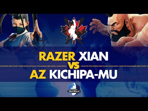 Razer Xian (Ibuki) VS AZ Kichipa-mu (Zangief) - Canada Cup 2019 Pools - CPT 2019