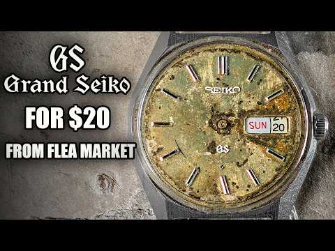 Flea Market Jackpot: Restoring a $20 Grand Seiko to one worth $1,000