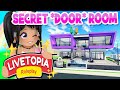*SECRET DOORS ROOM* NEW MANSION in LIVETOPIA Roleplay (roblox)