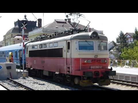 Plecháče 242.216-0 a 242.282-2 v Českých Budějovicích