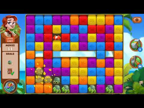 Lost Island Blast Adventure Level 1587 NO BOOSTERS - A S GAMING