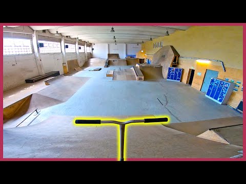 VERRÜCKTER DEUTSCHER INDOOR-SKATEPARK! *Heizhaus Skatepark*