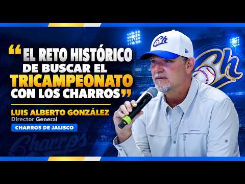 "El reto histórico de buscar el tricampeonato..." | Luis Alberto González | Charros de Jalisco