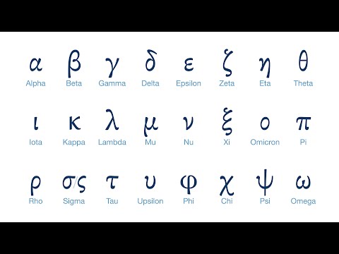 Biblical Greek Alphabet Song (Koine Pronunciation)
