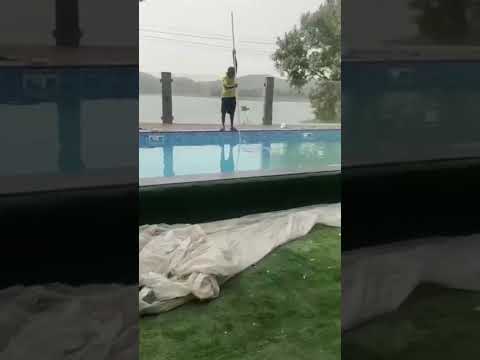 Swimming Pool Fountain