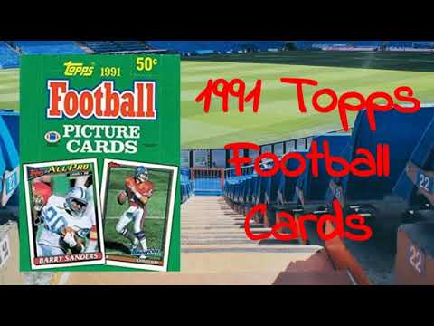 1991 Topps Football Cards - 10 Most Valuable