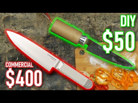Does making a DIY ULTRASONIC KNIFE at Home Beat a $400 Prototype?