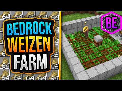 🌾 WEIZENFARM in Minecraft Bedrock 1.21 (MCPE/Xbox/PS4/Nintendo Switch)