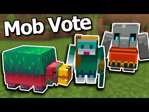 Eyecraftmc - I Tested The Minecraft Mob Vote Mobs Early and You Can Too!