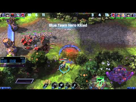 Heroes of the Storm - Dragon Shire Replay Cast - Elvine