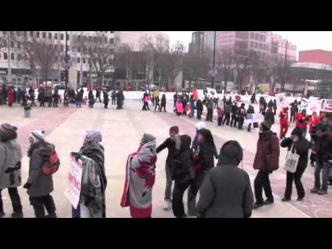 Idle No More #J28 Common Causes Global Day of Action - Edmonton - Second Tea Dance