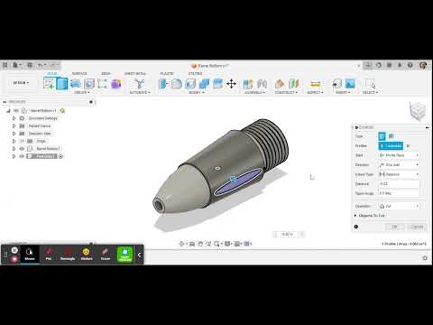 Activity 2.2.6 Top Down Modeling making Pen Grip