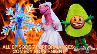 All Episode 8 Performances (Comedy Roast Night) | The Masked Singer Season 8