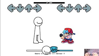 Cover art for fnf vs asdf frustration fc 4k