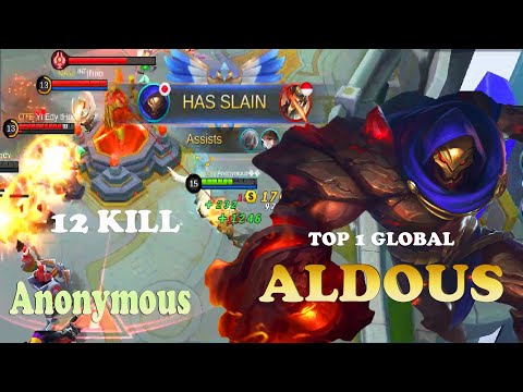 King is Back! Top 1 Global Aldous by Anonymous - Mobile Legends