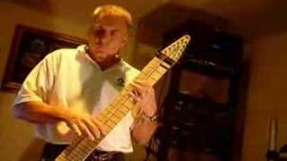 Two hannded tapping touch style Chapman Stick bass guitar