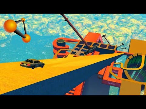 Beamng drive car wipeout challenge #2