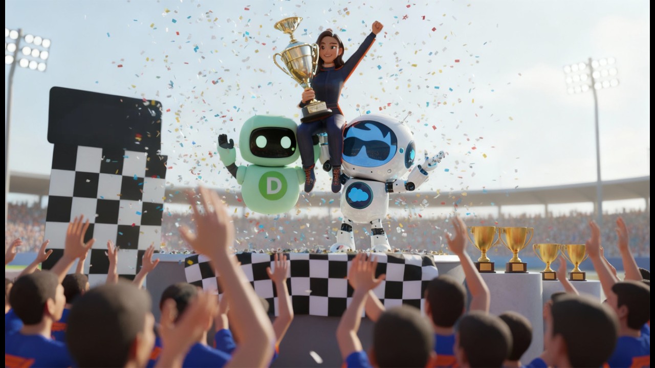 Deloitte and Salesforce cinematic launch film