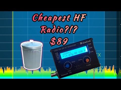 Cheapest HF Radio On the Market! Ham Geek USDX SDR QRP HF Transciever