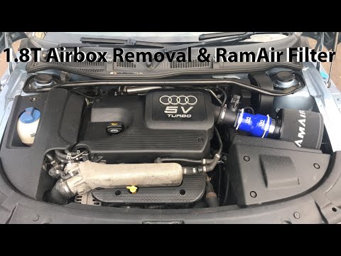 How to Change Audi TT Mk1 1.8T Air Filter & Box - Ramair Oversized Upgrade