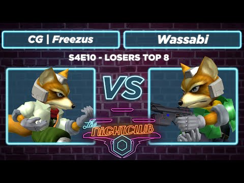 The Nightclub S4E10: Wassabi vs CG | Freezus - Losers Top 8 SSBM